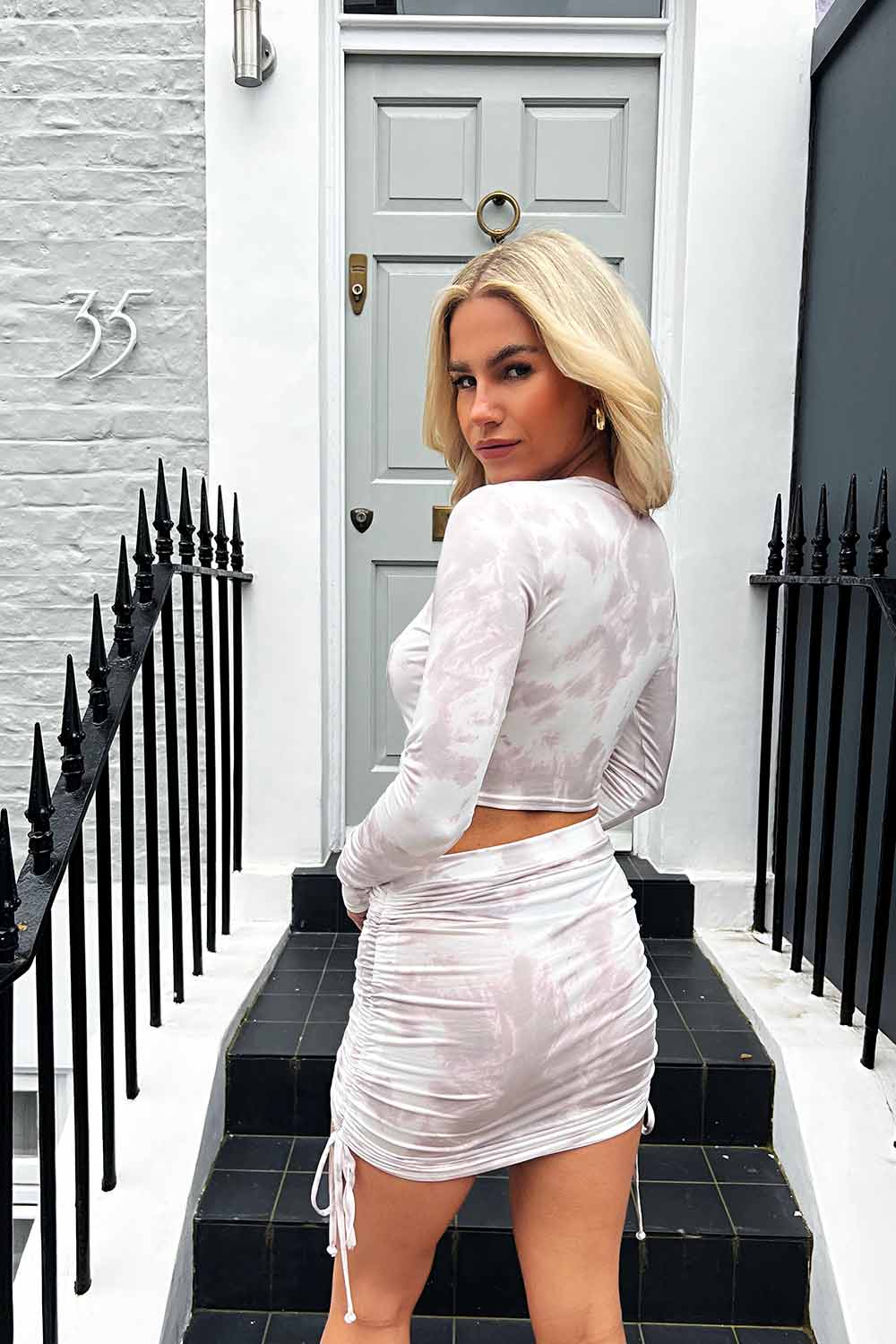 festival skirt and top co ord