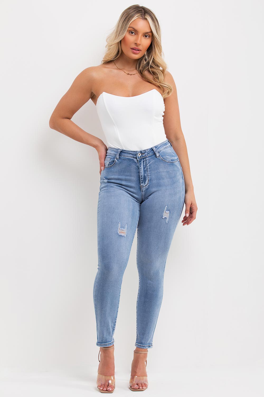 bustier bodysuit corset top uk