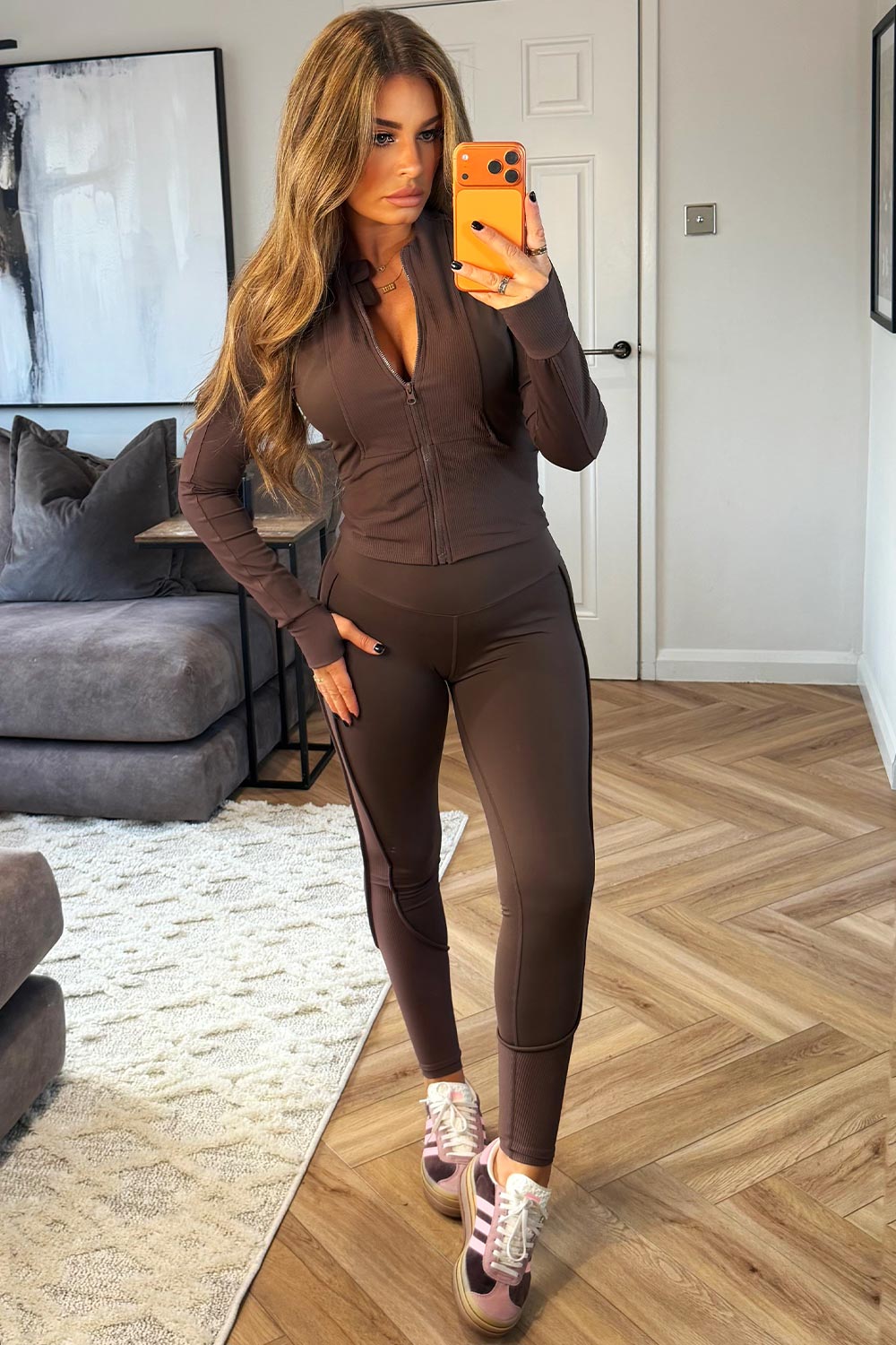 womens lululemon active wear co ord set uk
