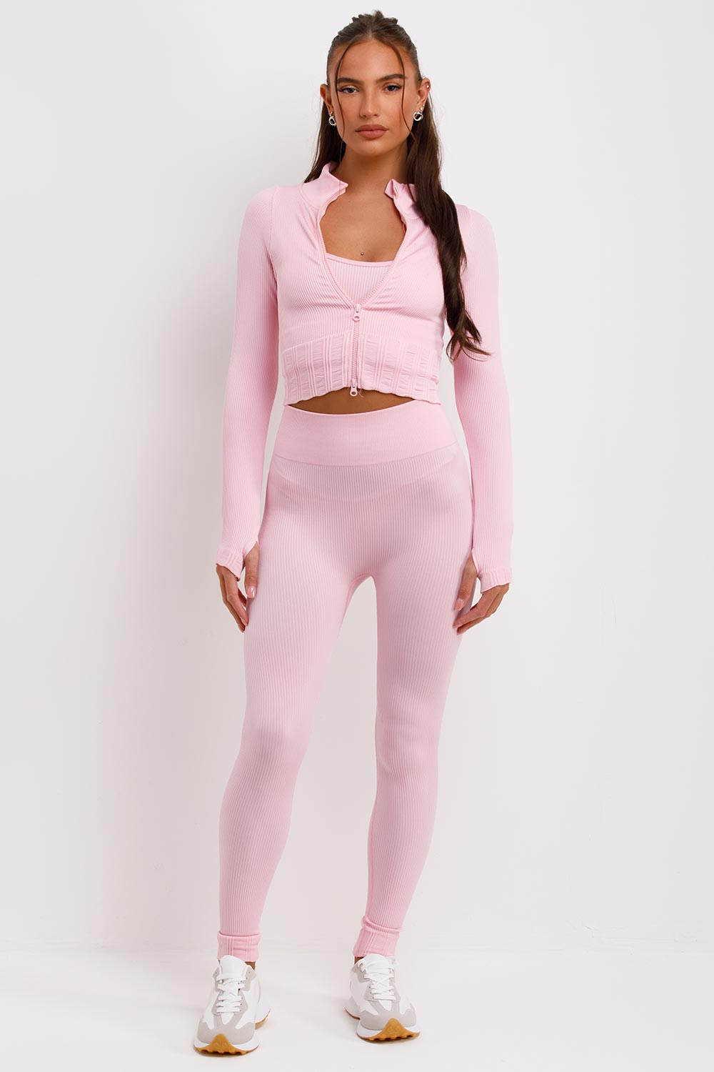 womens 3 piece gym set uk