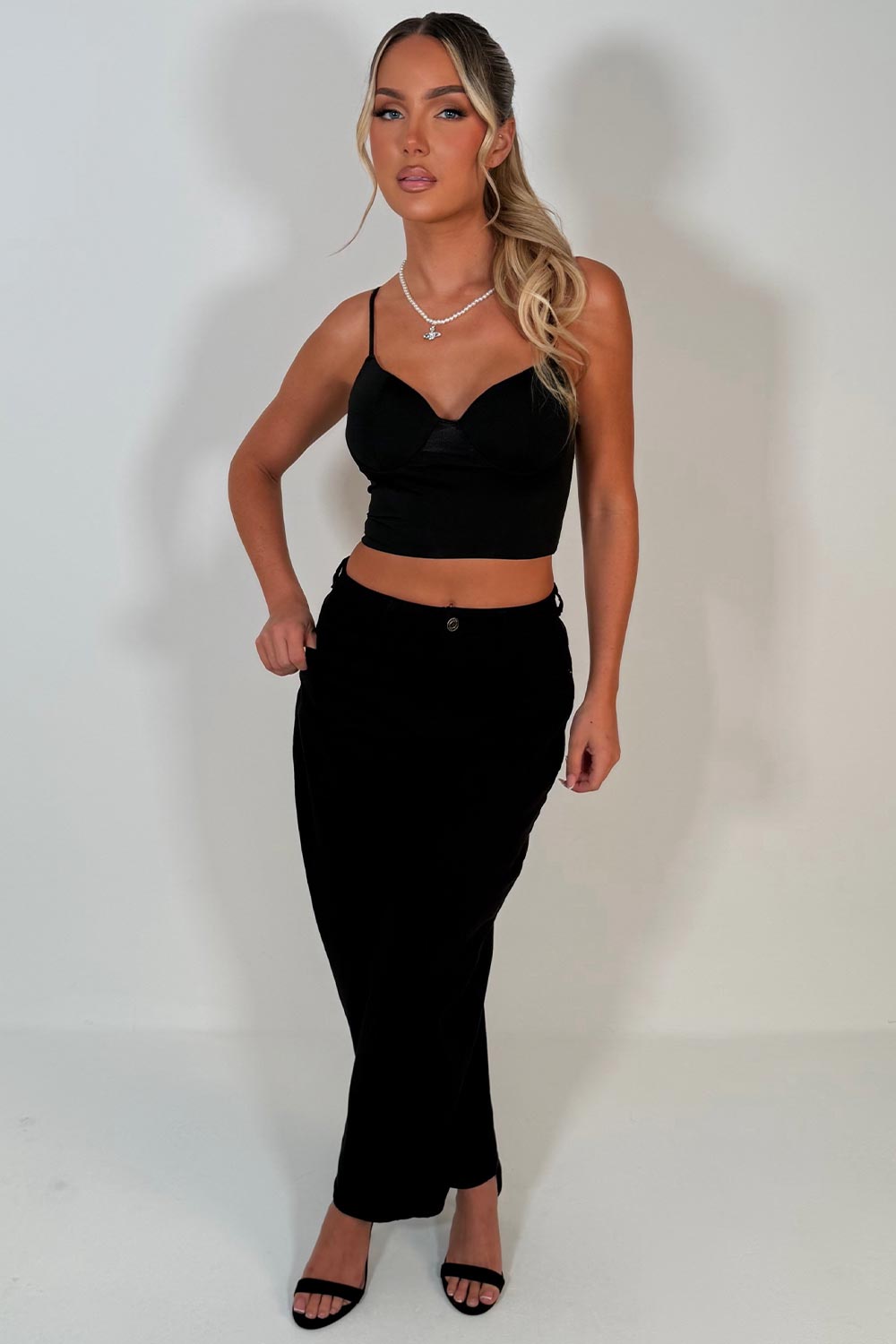 womens barrel leg ballon jeans styledup uk