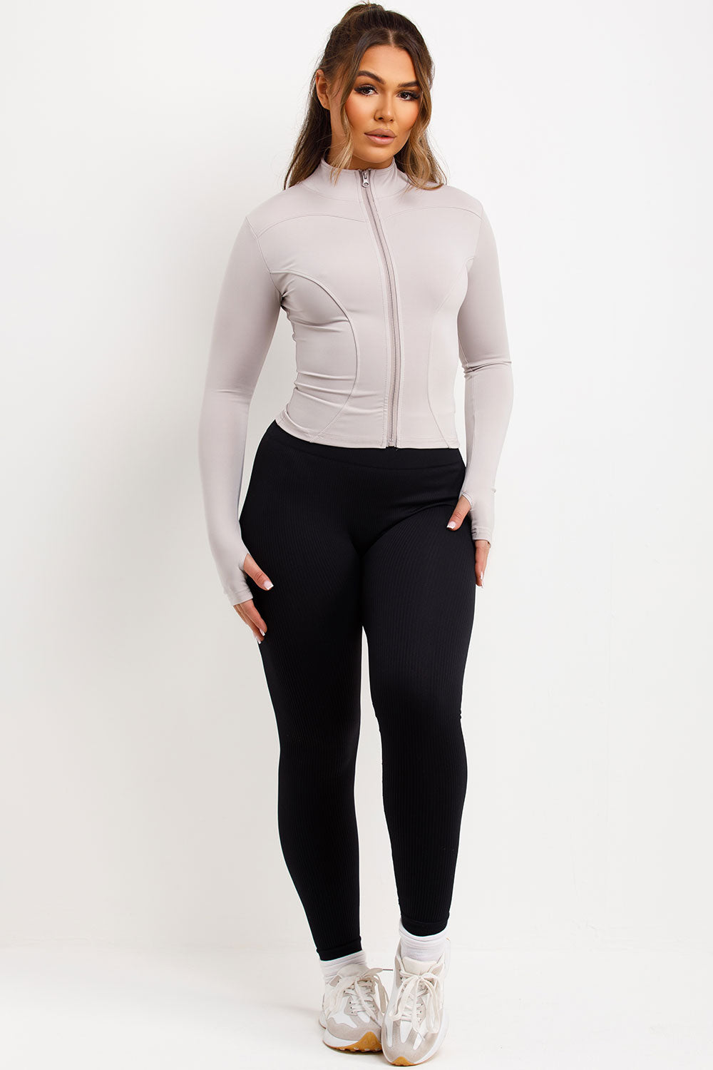 zip up sports jacket womens