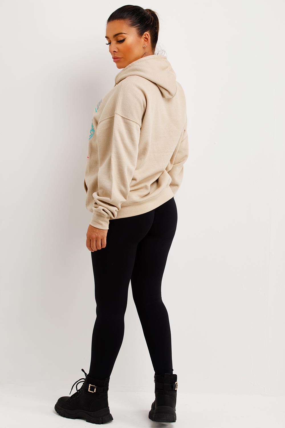 womens teddy bear oversized hoodie