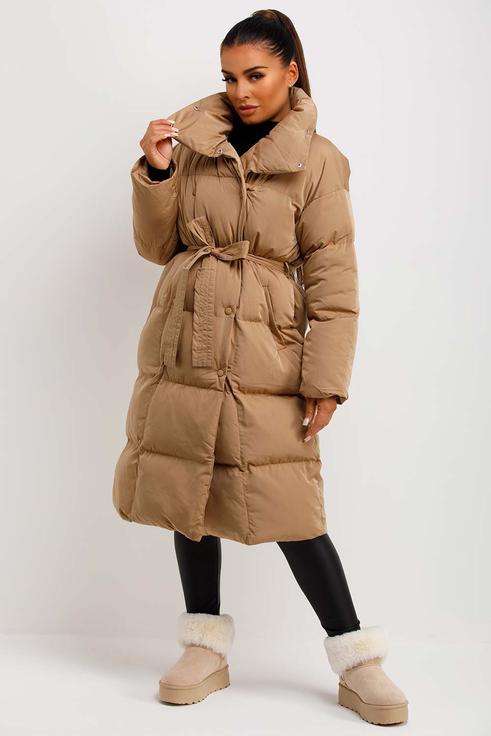 long puffer jacket women outerwear
