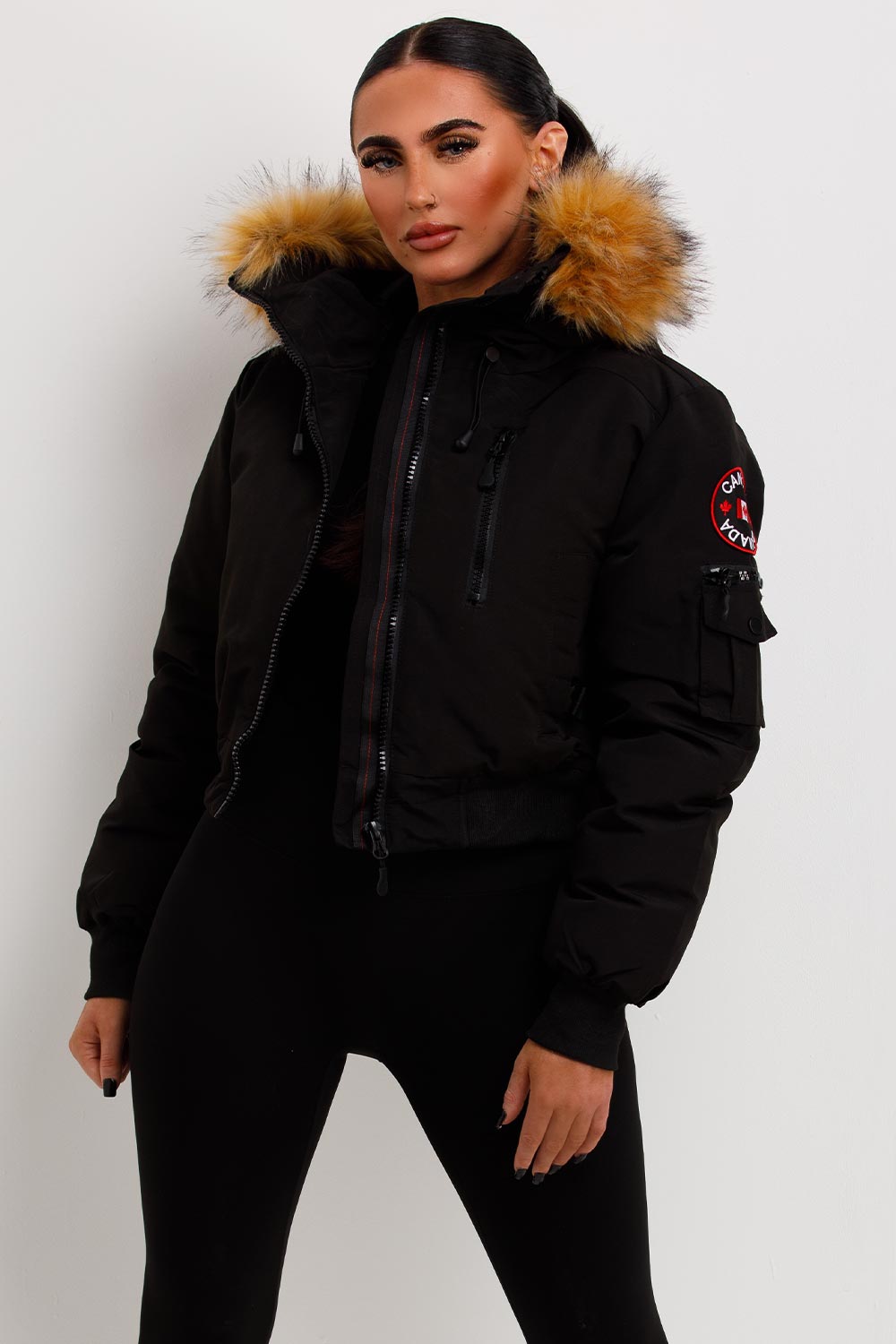 zavetti canada womens jacket bomber sale
