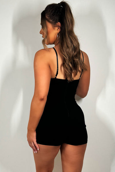 Black Cover Up Skort