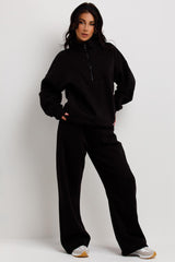 womens airport outfit sweatshirt and joggers loungewear co ord