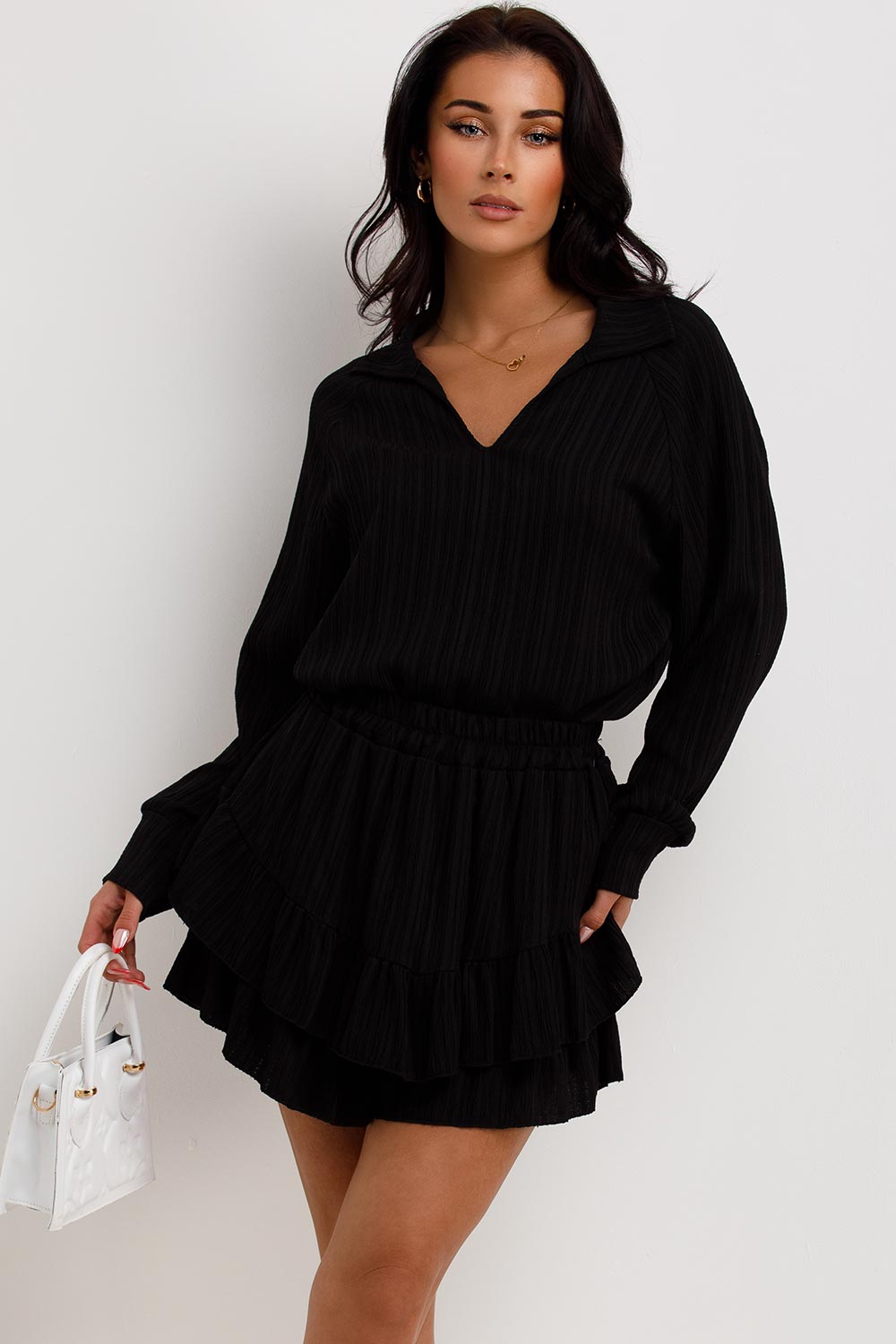 womens summer top and shorts set holiday clothes uk