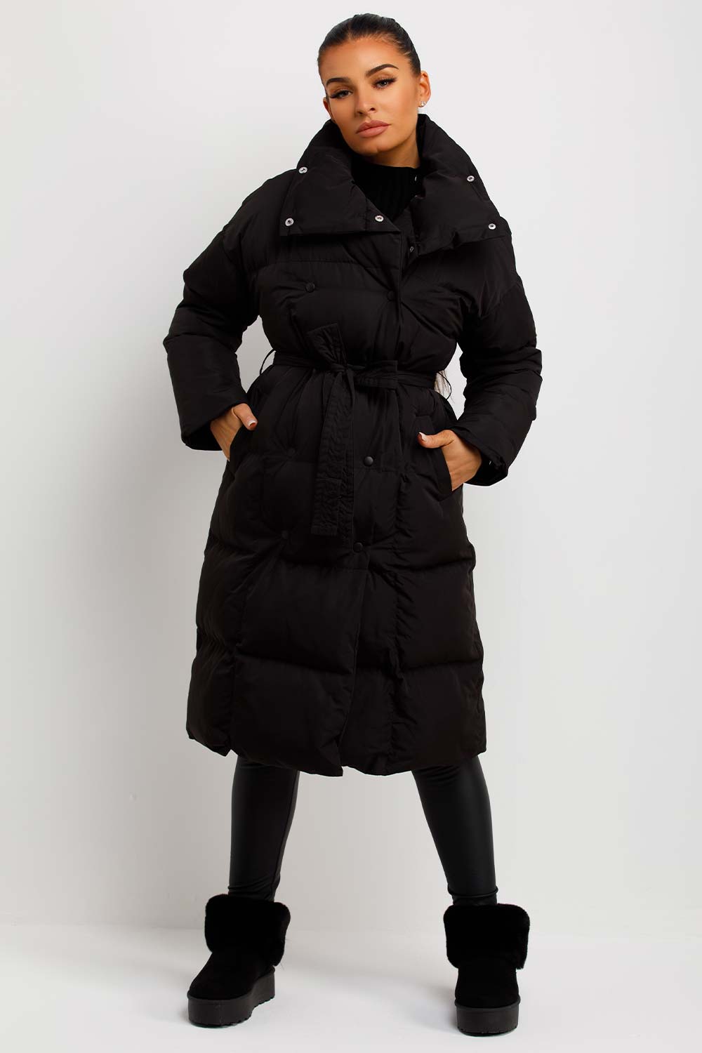 long puffer coat womens