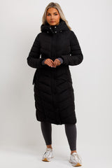 long padded womens coat