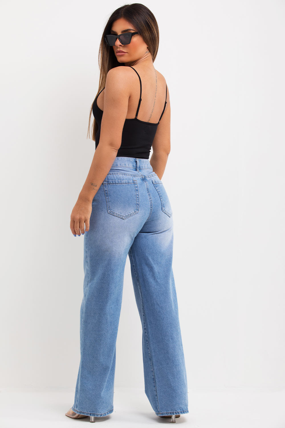 skims black bodysuit uk