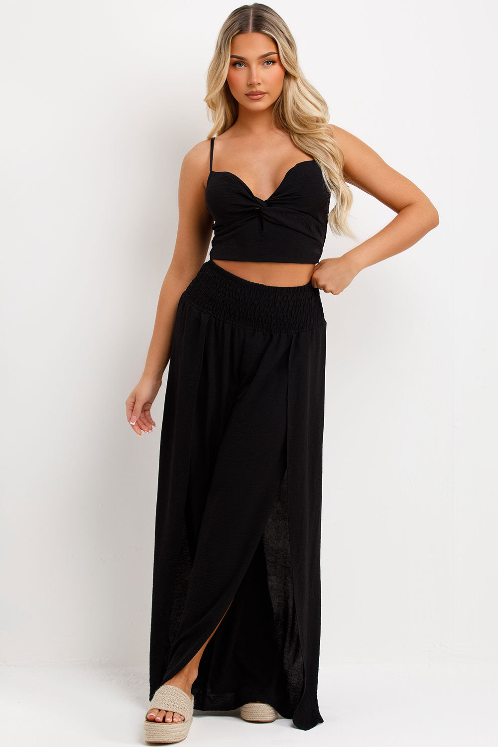 trousers and top co ord set womens