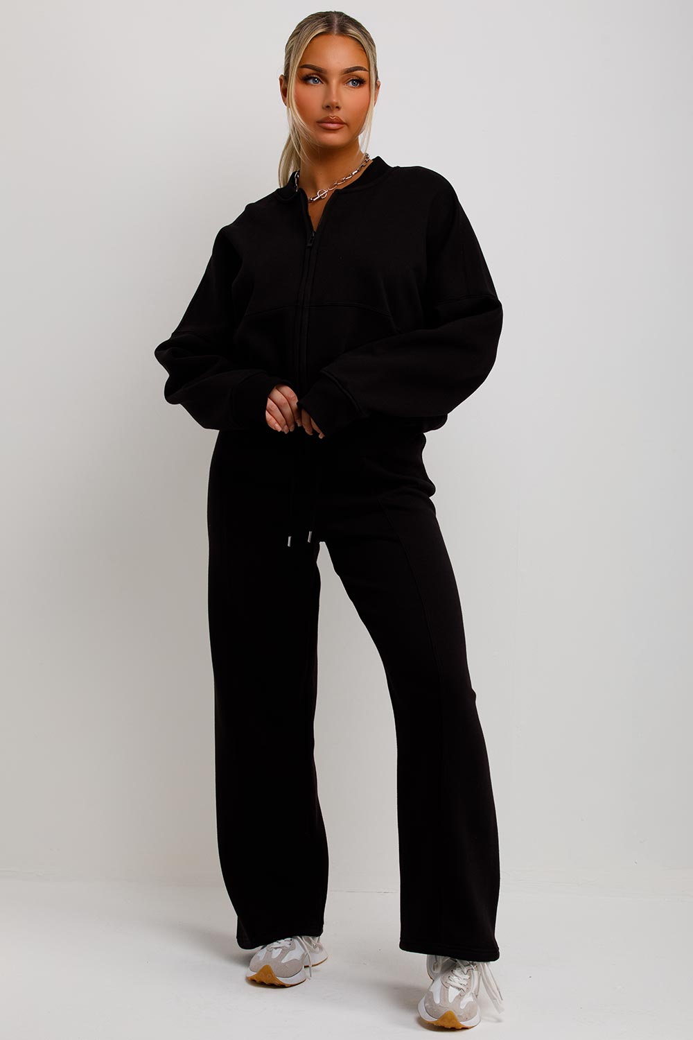 zara womens tracksuit set uk