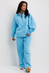 womens joggers and sweatshirt tracksuit airport outfit lounge set