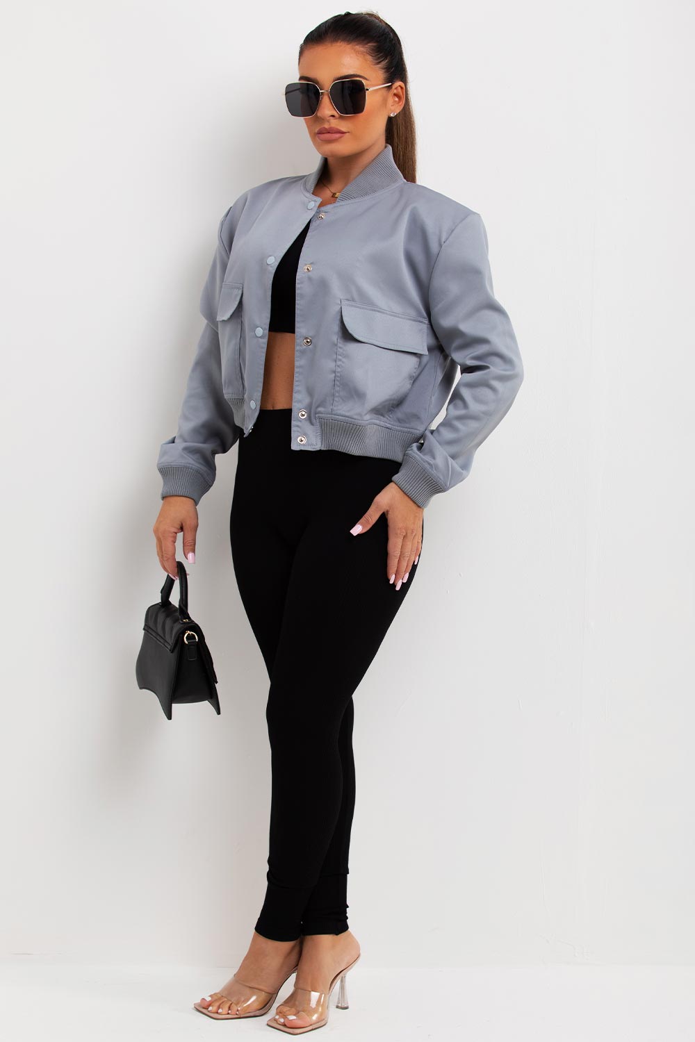 womens zara bomber jacket uk