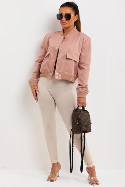 BOMBSHElL CROP JACKET