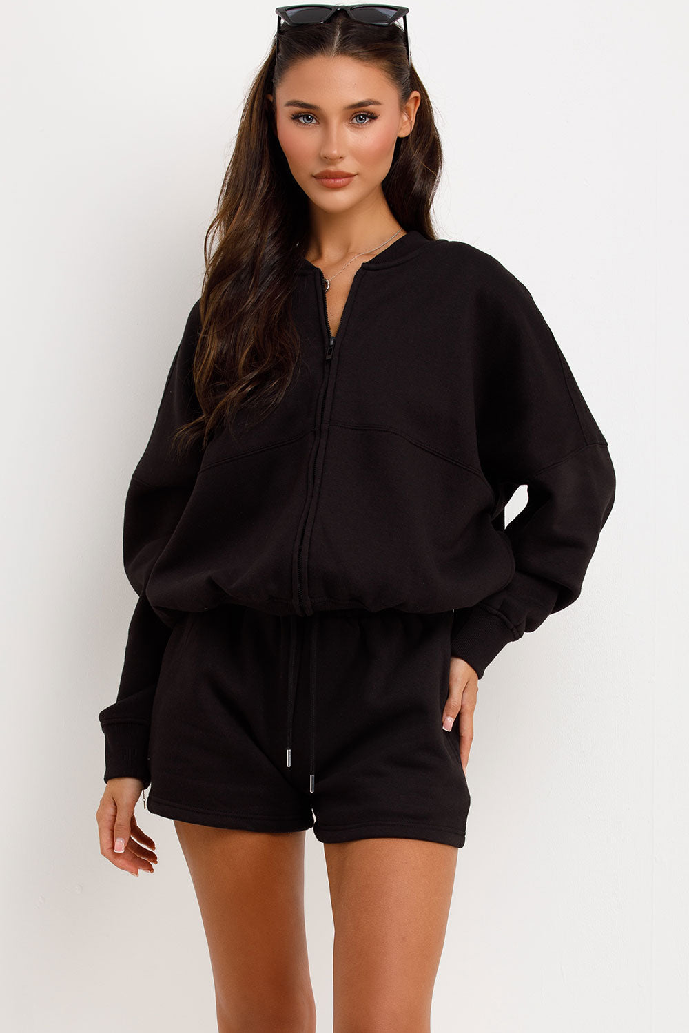 womens shorts tracksuit summer loungewear set