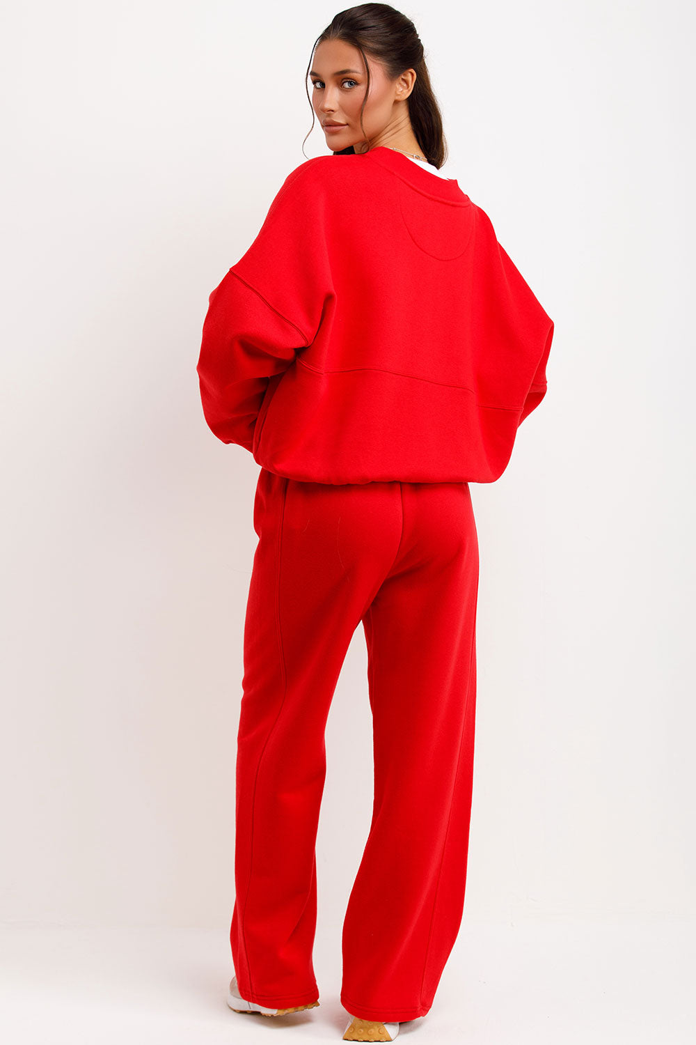 zara womens bomber sweatshirt and straight leg joggers loungewear set