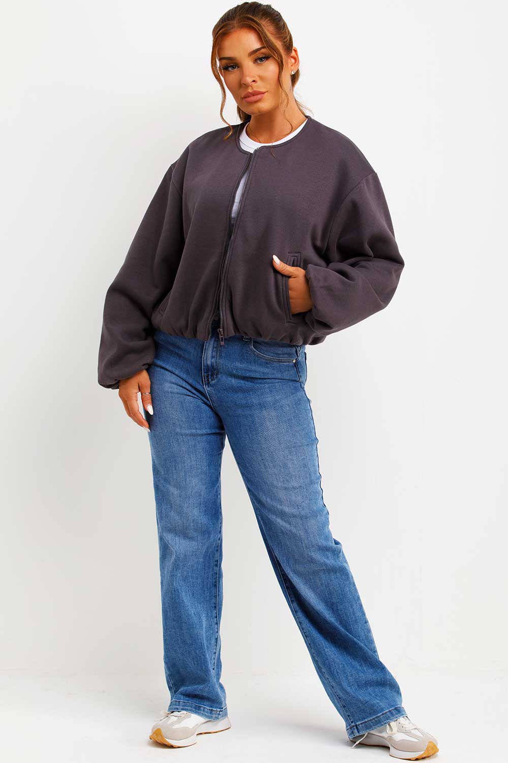 zara soft bomber jacket for womens styledup fashion