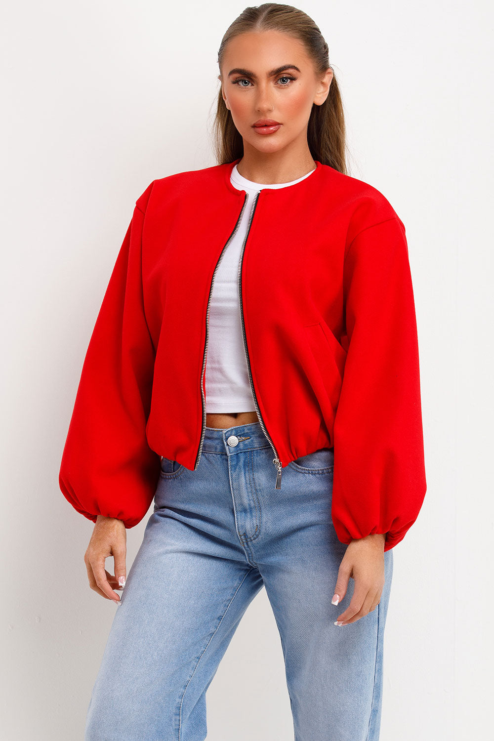 soft bomber jacket zara womens