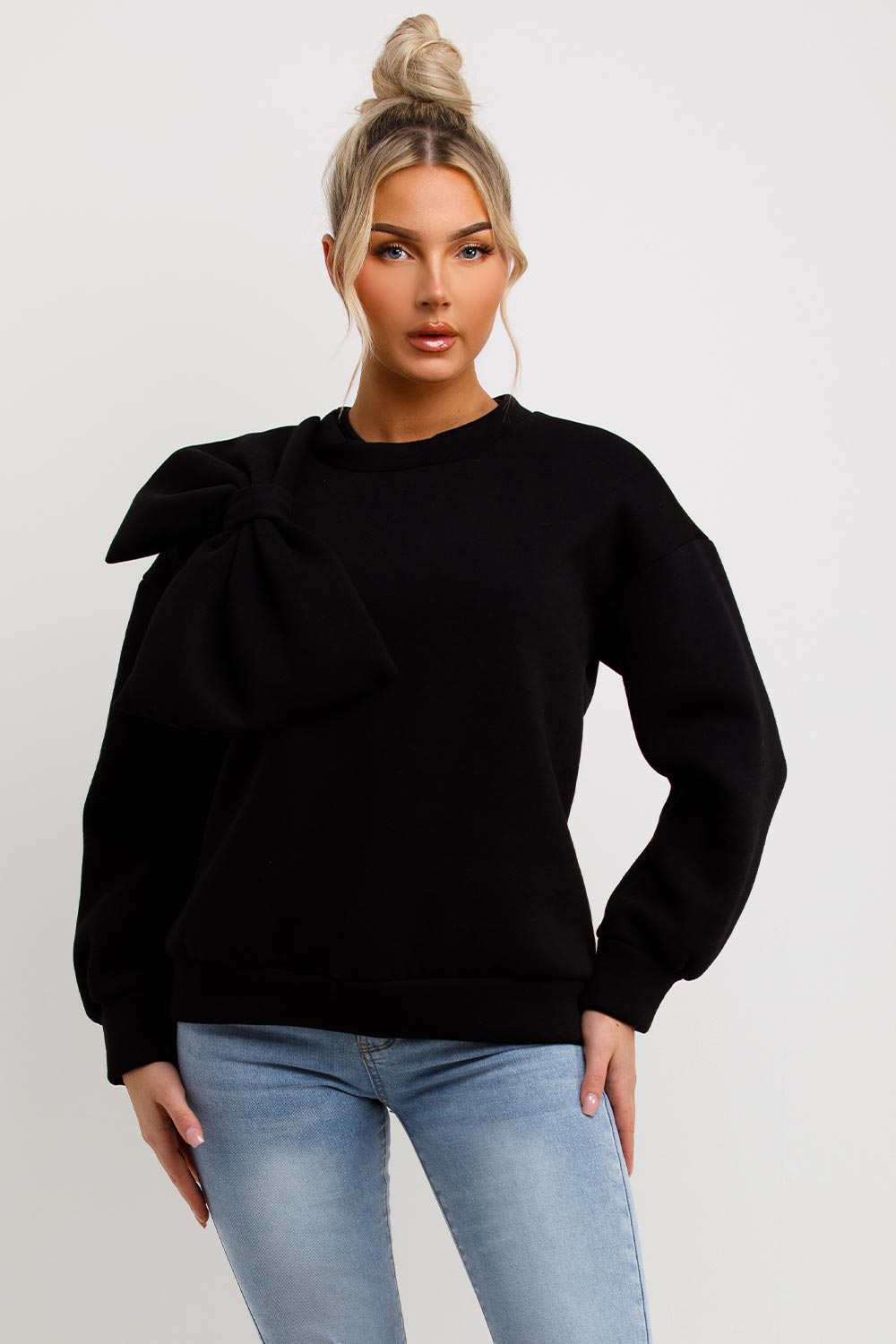 bow sweatshirt