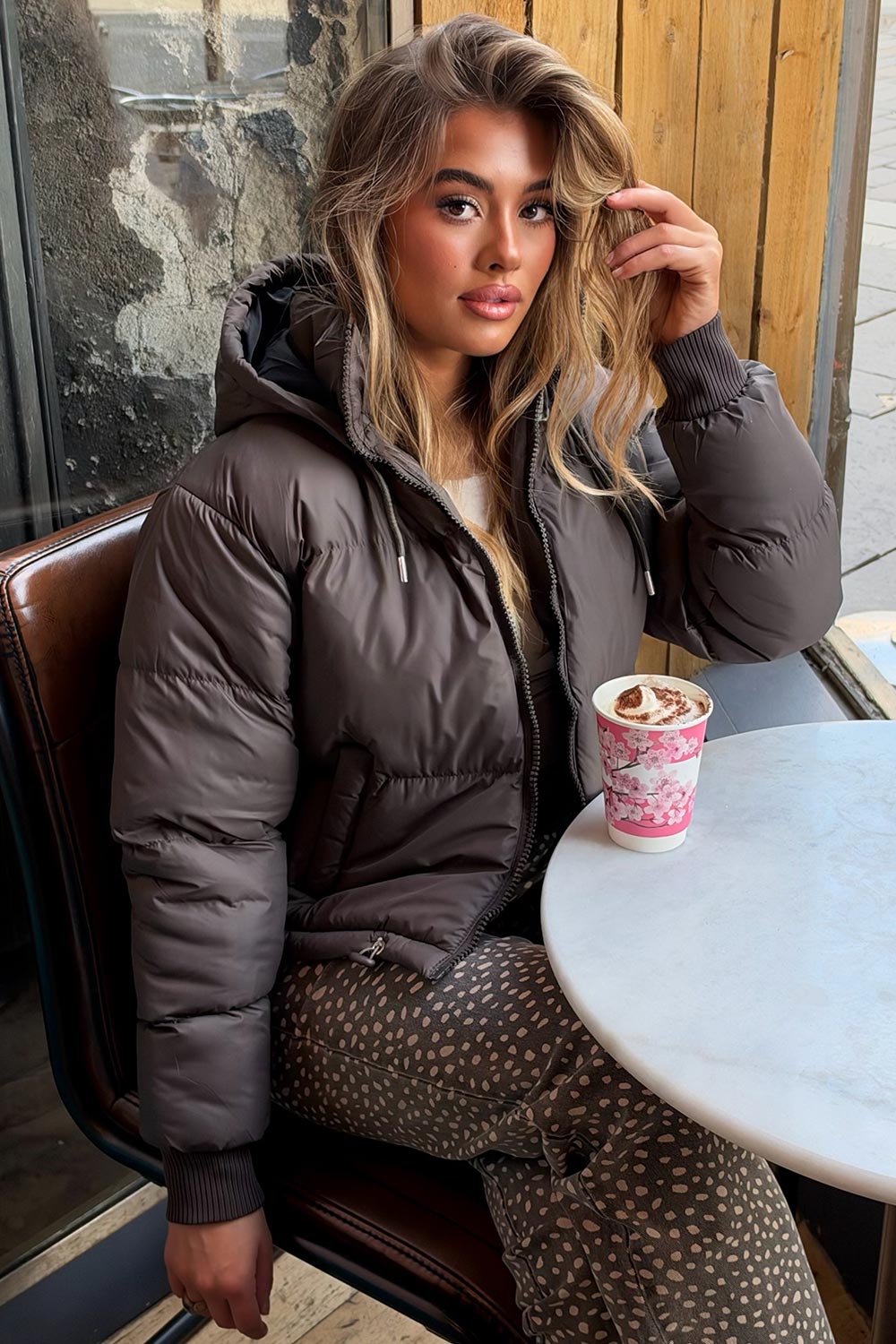 styledup padded puffer jacket uk
