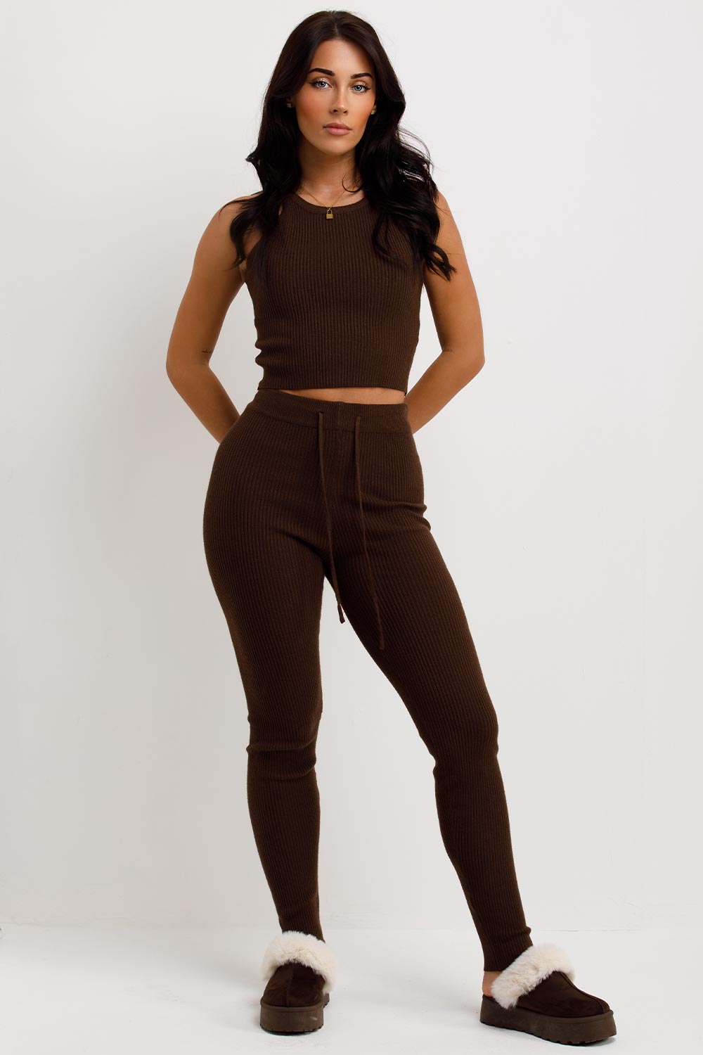 womens three piece lounge set