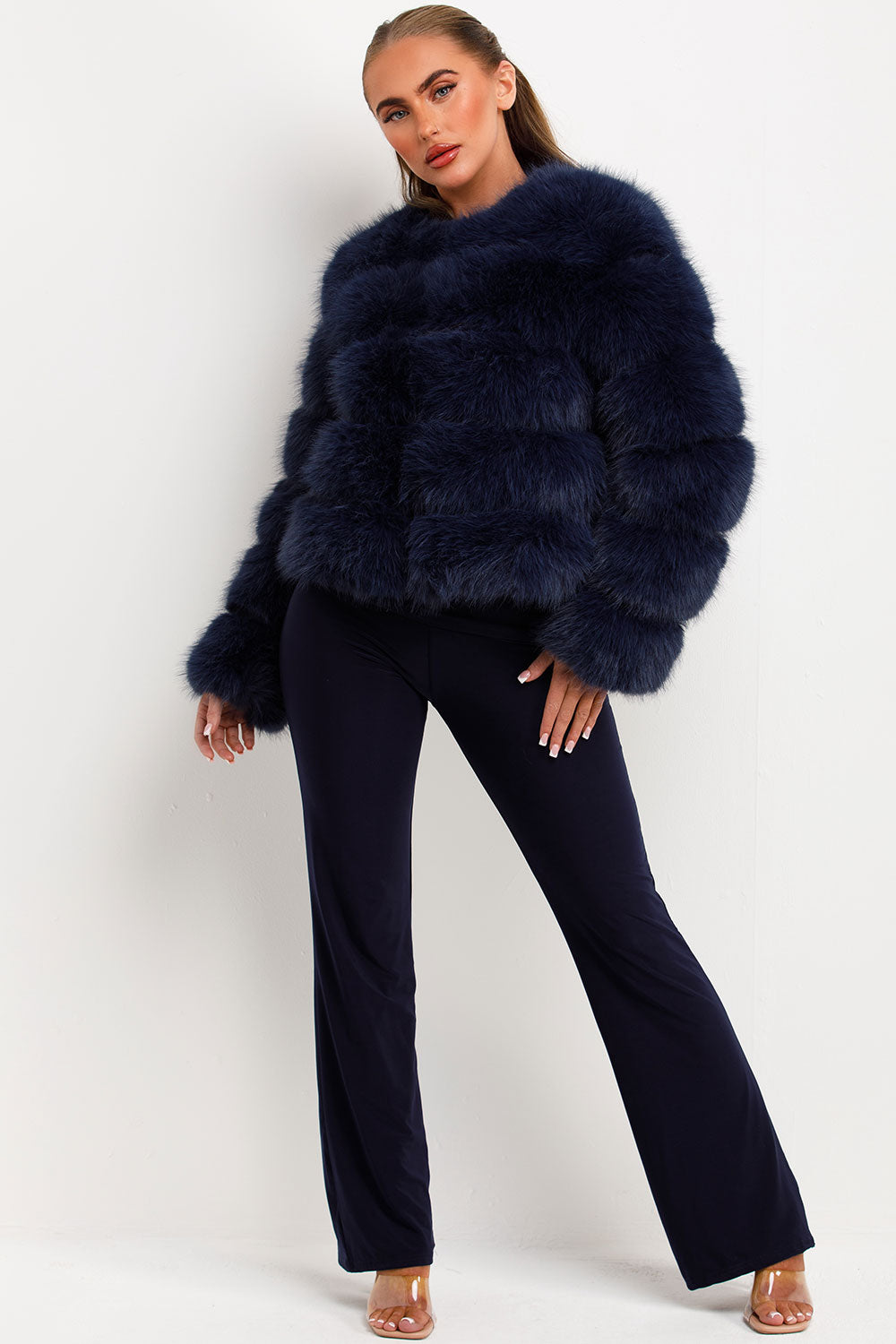 faux fur jacket styledup
