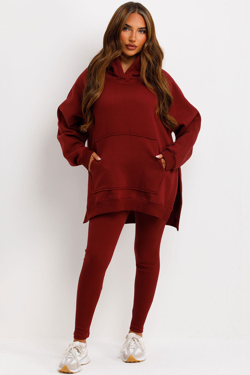 hoodie and leggings set womens