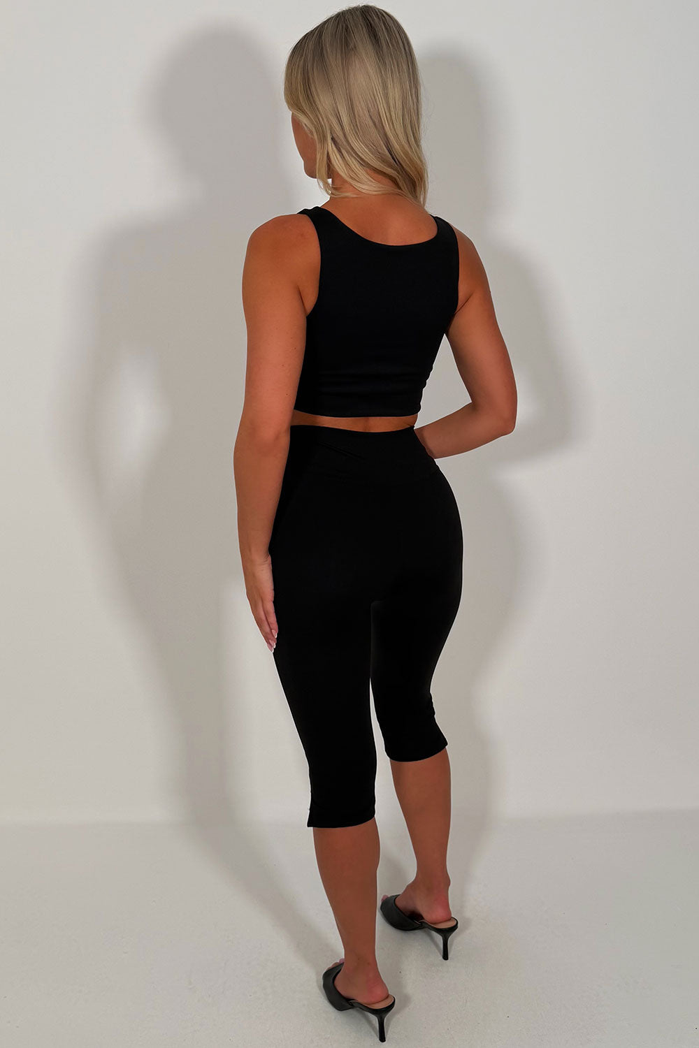 high waist capri pants premium quality styledup uk
