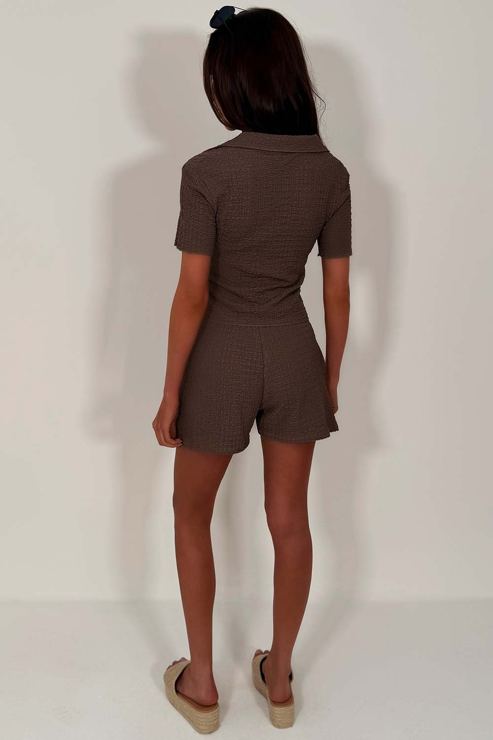 zara womens top and shorts matching summer holiday travel outfit styledup uk