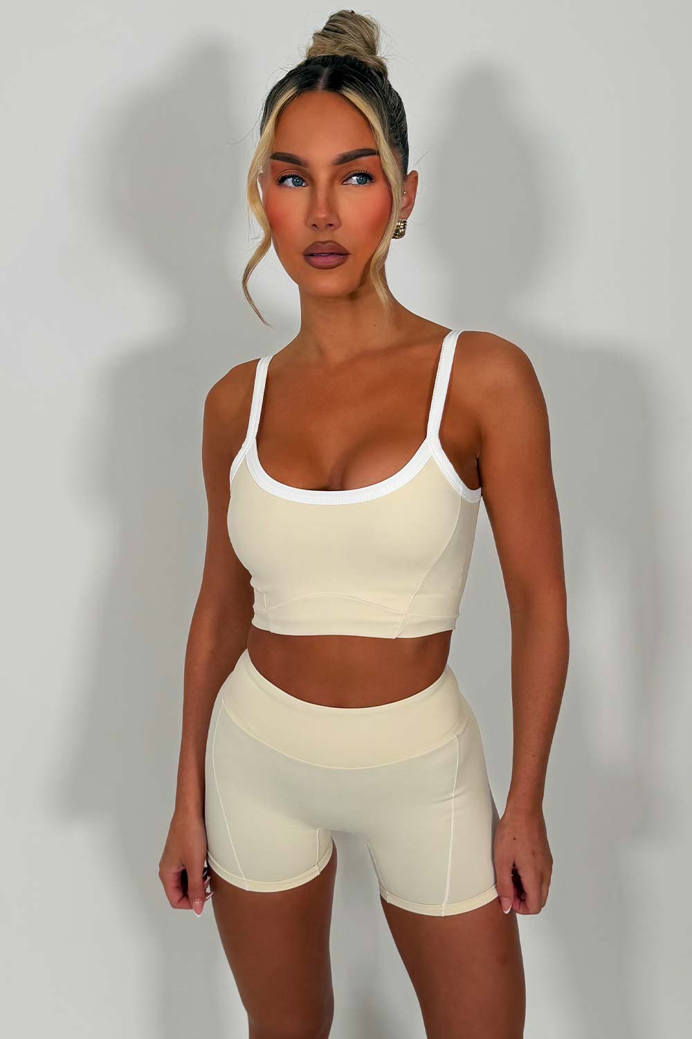 womens shorts and top two piece co ord set styledup uk