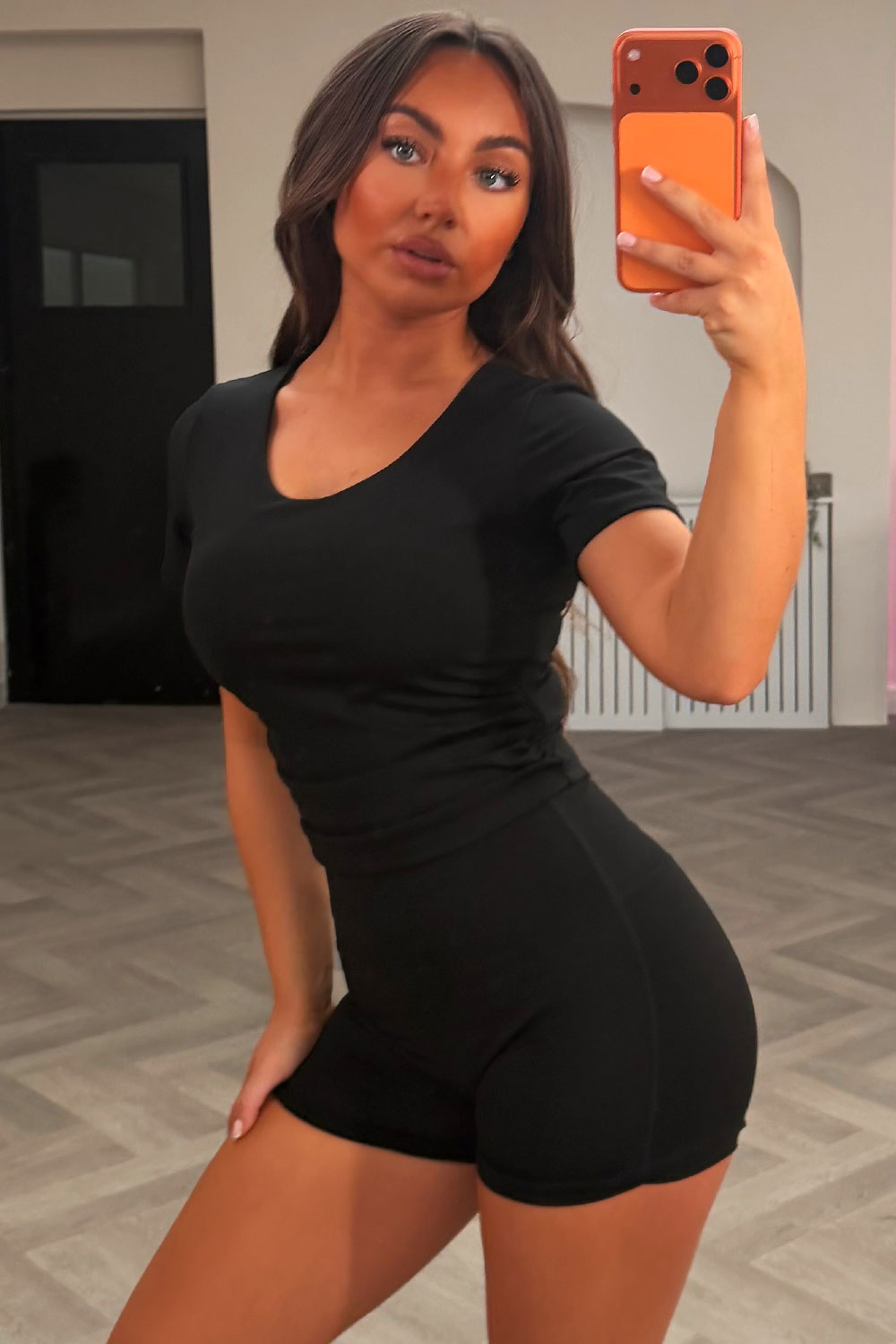 alo yoga womens shorts and crop top co ord set styledup uk