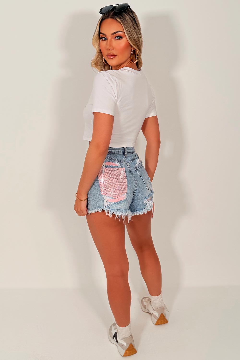 womens white crop t shirt cherry bomb crop top festival summer holidays outfit uk