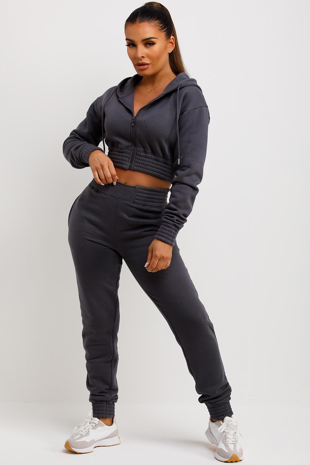 crop tracksuit womens
