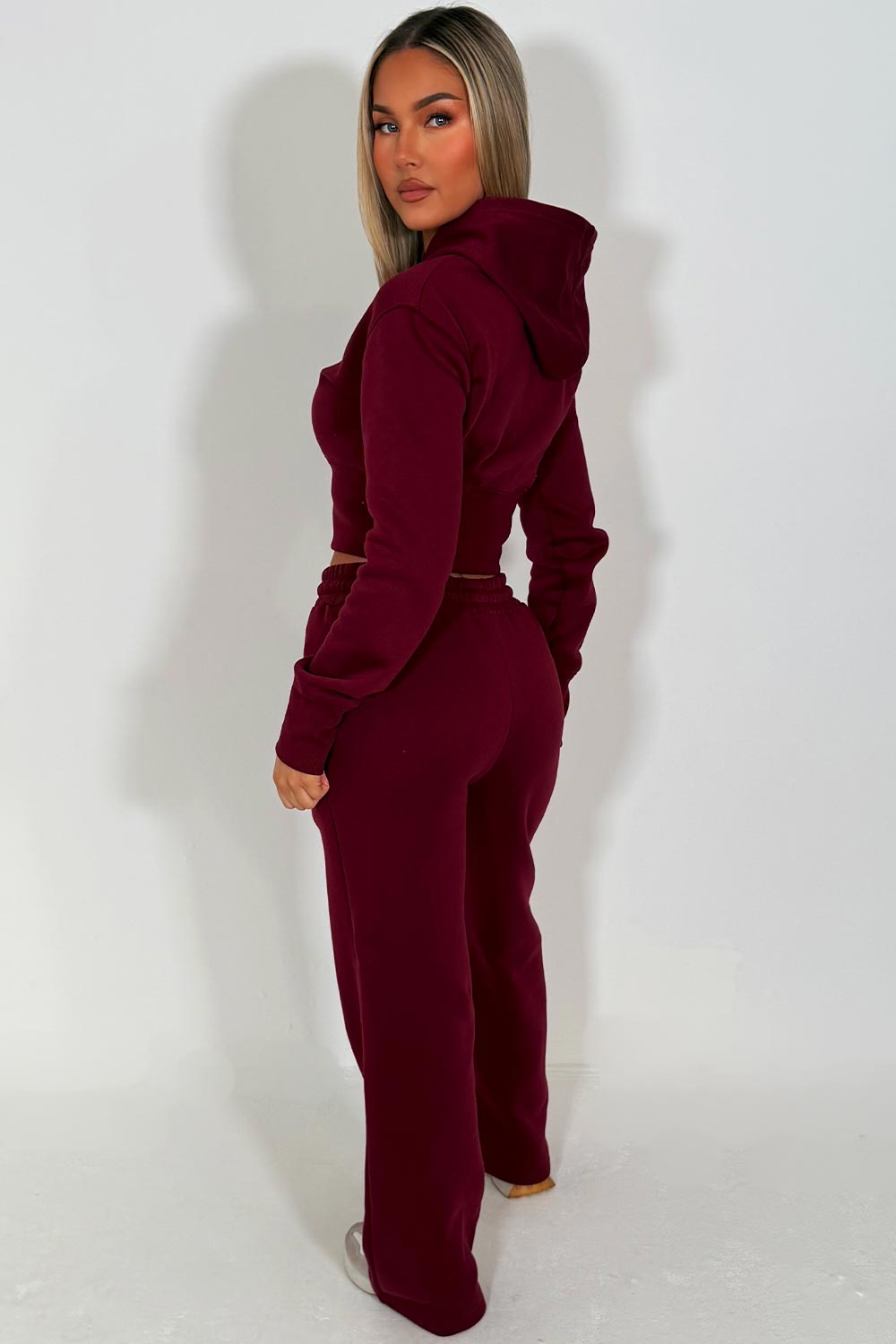 womens zara tracksuit set couture club