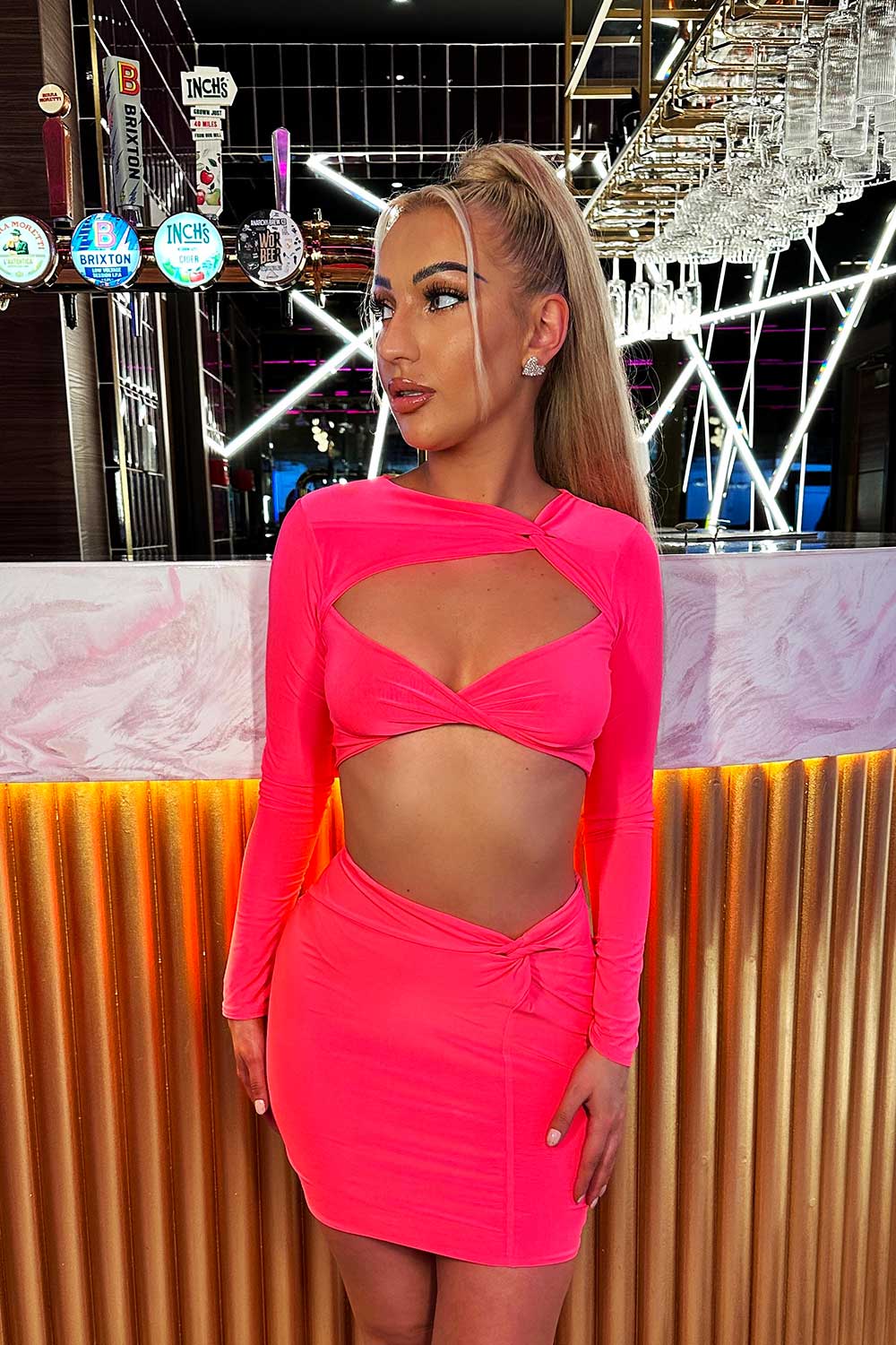 mini skirt and crop top co ord set uk