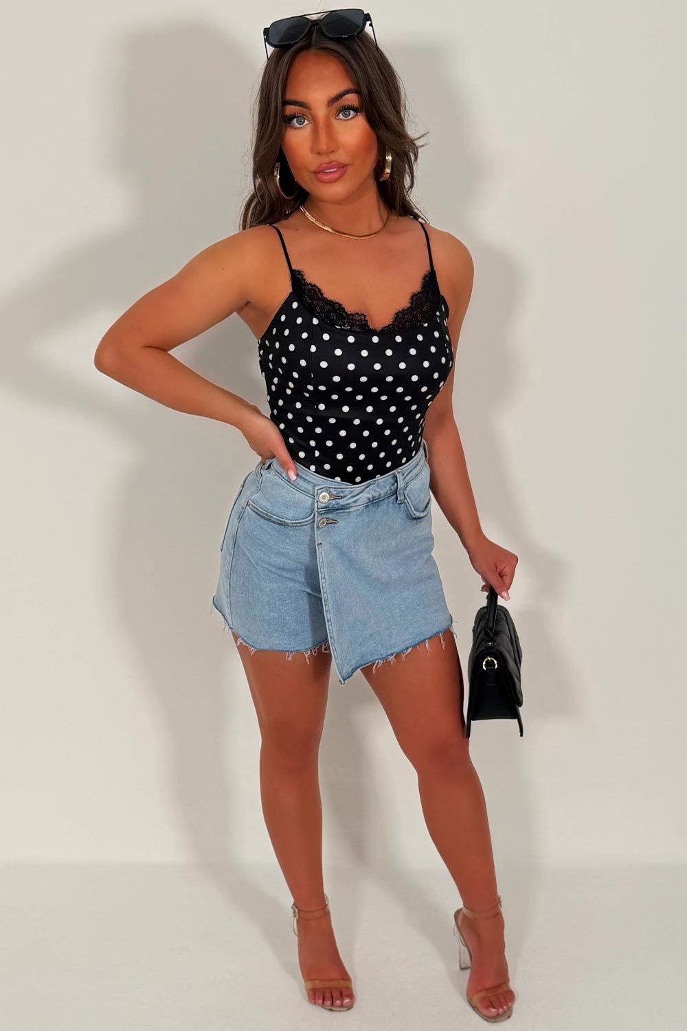 zara denim skort womens styledup uk