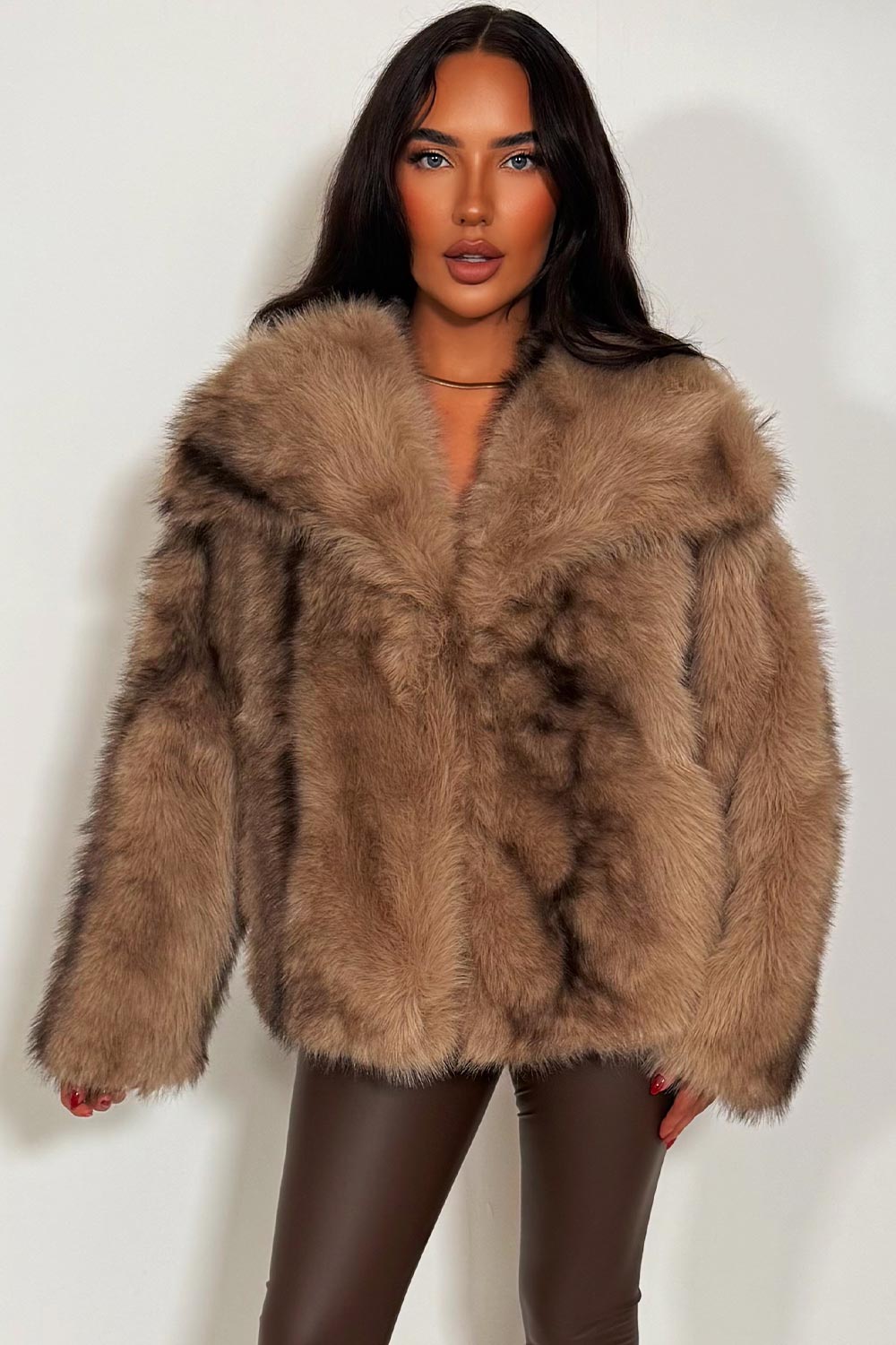 styledup fur jacket for womens