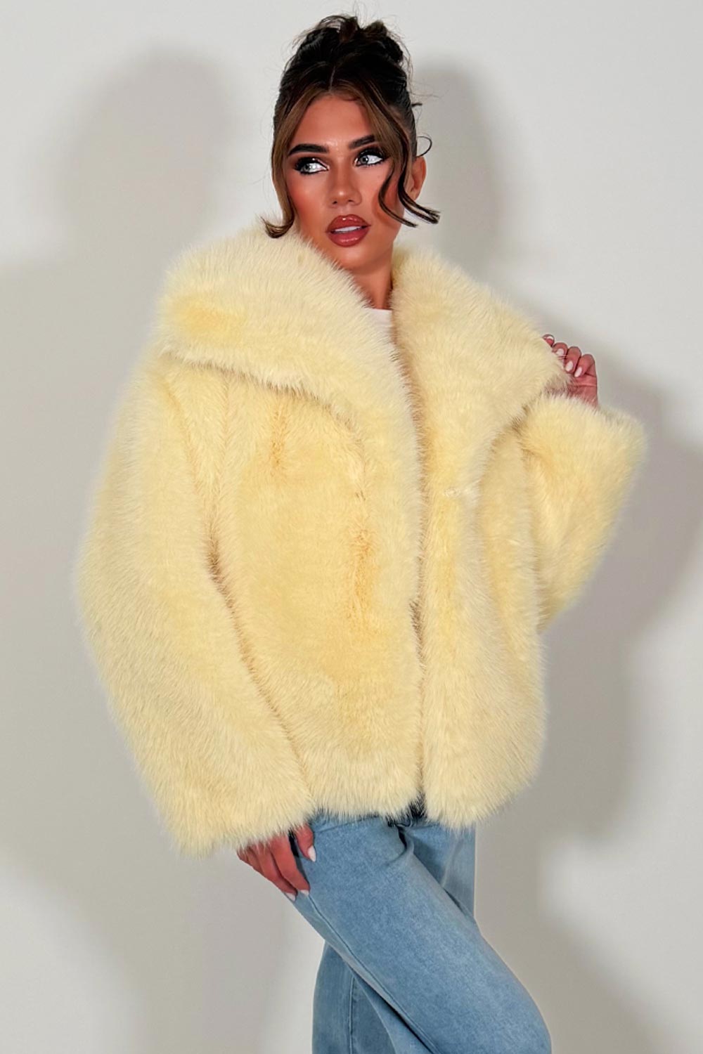 styledup fur jacket for womens