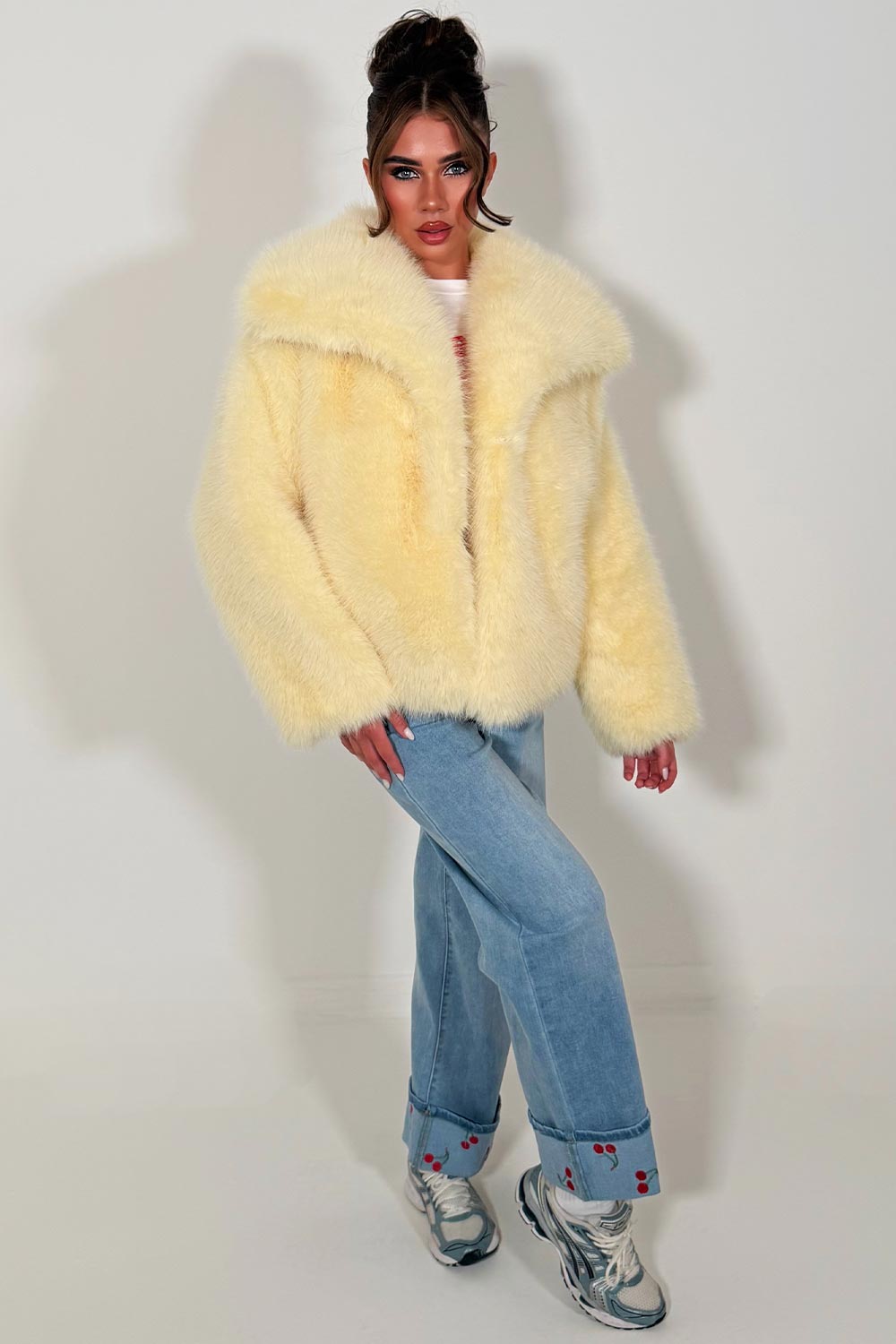 womens fur jacket styledup