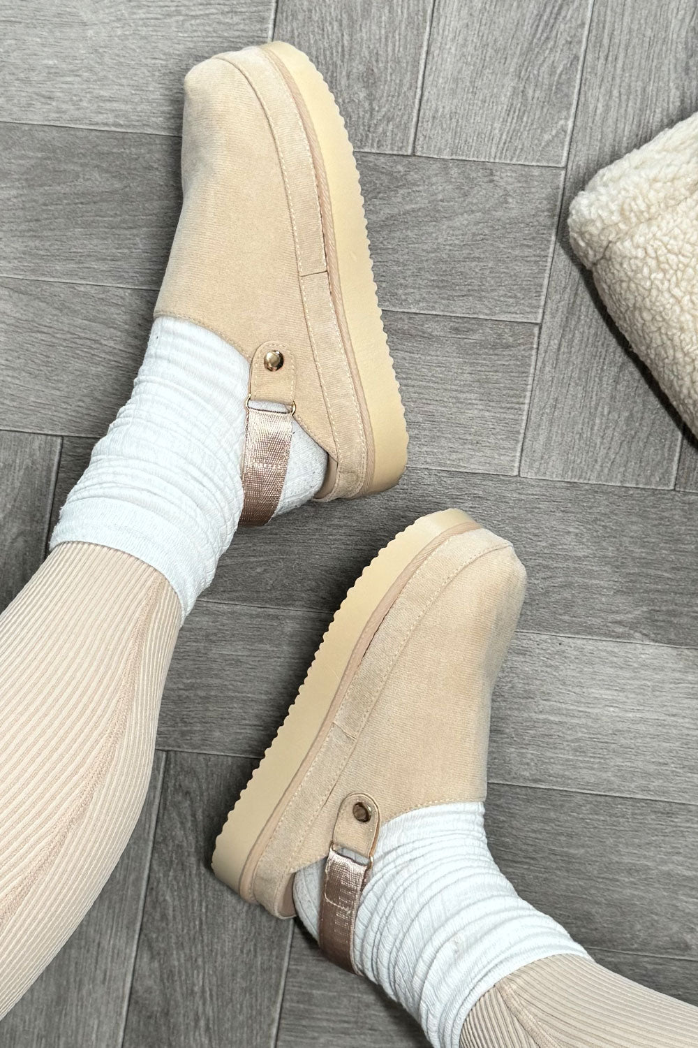 UGG Goldenstar platform slippers with adjustable straps womens