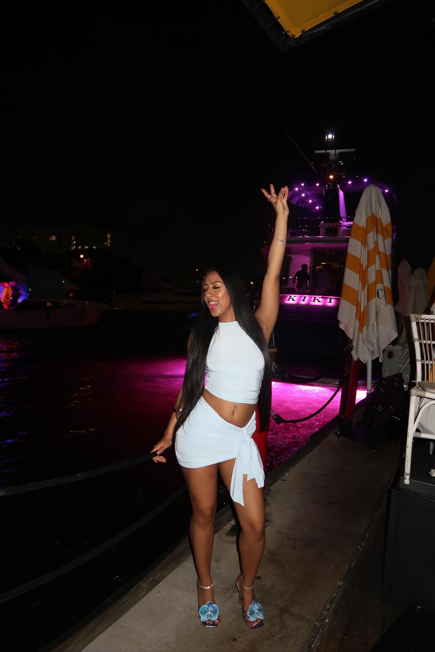 drape skirt and top festival outfit styledup fashion