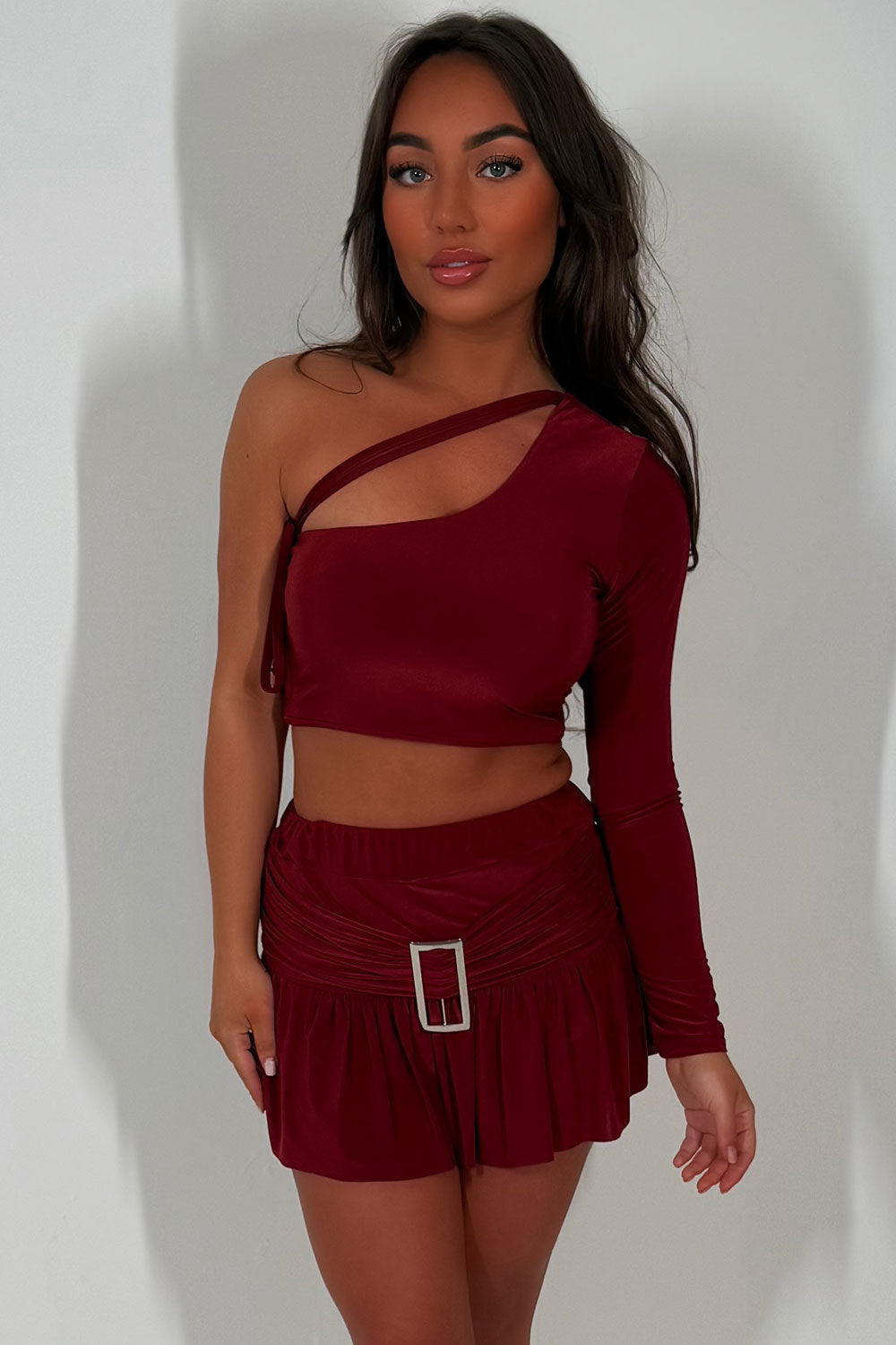 festival skirt and crop top co ord set holiday clothes