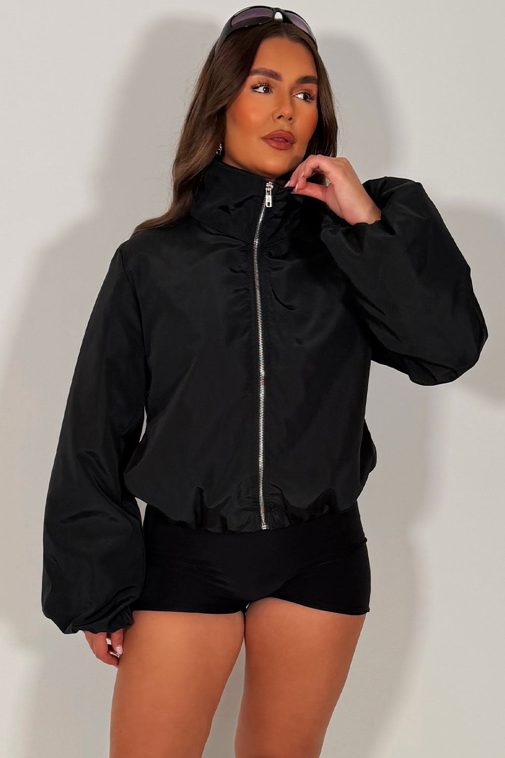 womens summer jacket wind breaker styledup