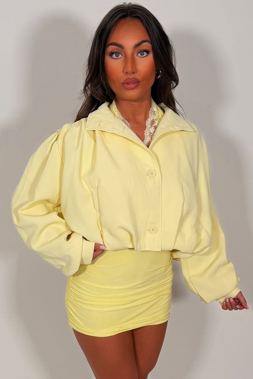 going out party festival jacket styledup zara uk