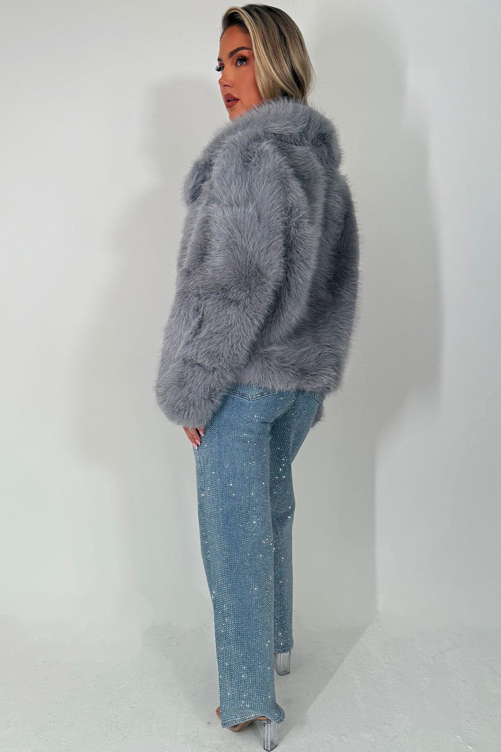 womens fur jacket styledup