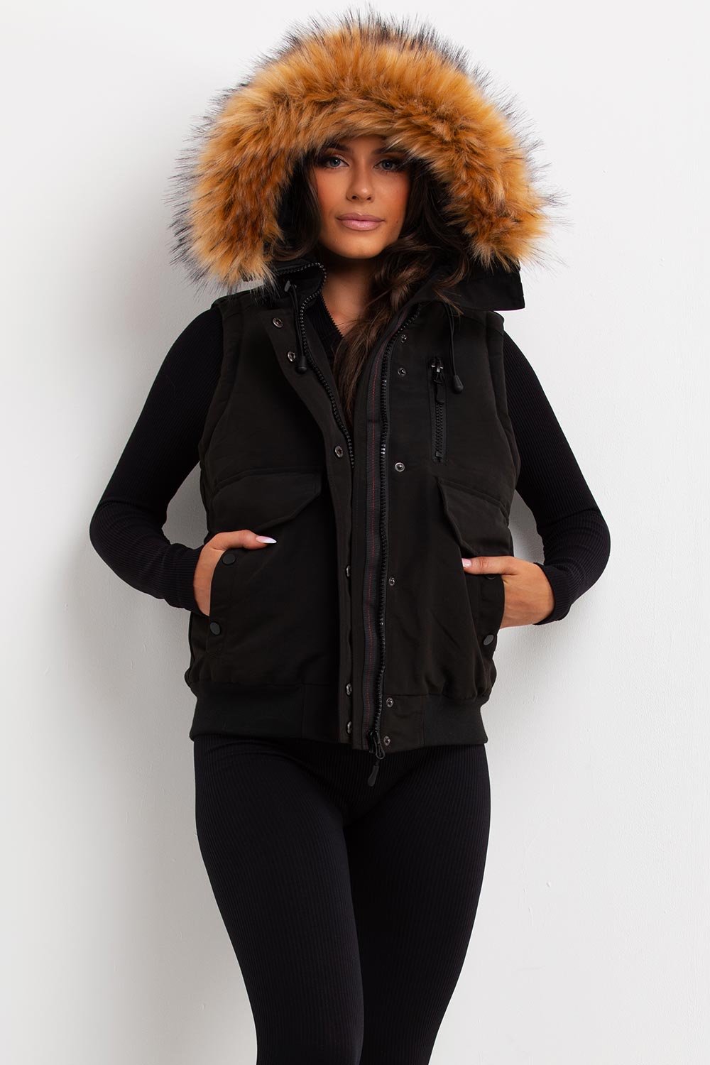 zavetti canada goose womens gilet footasylum