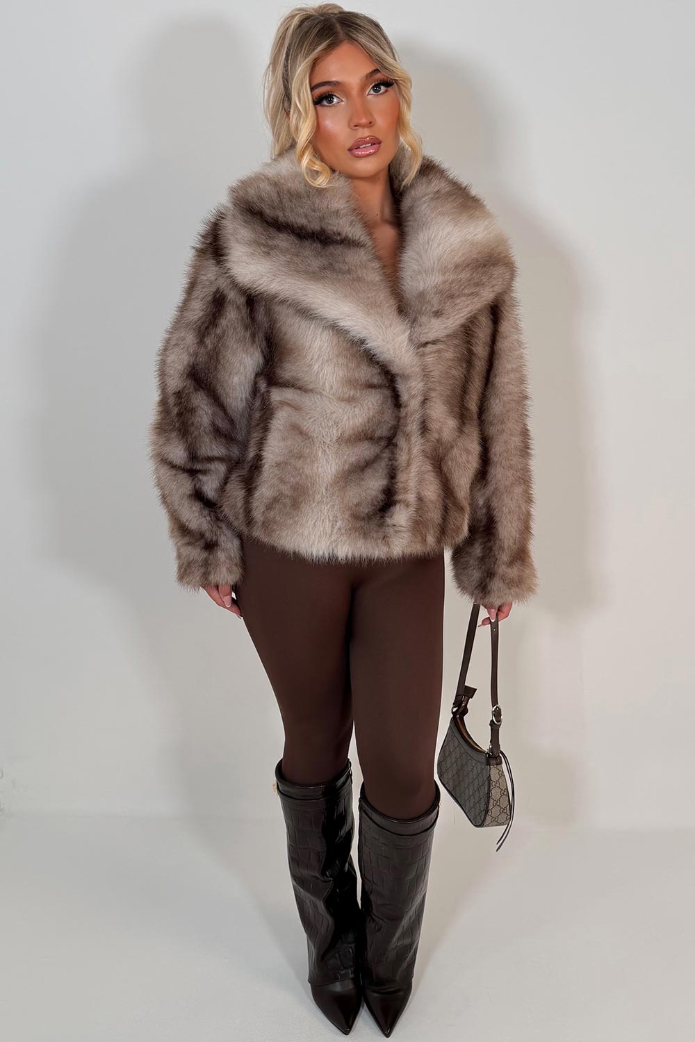 faux fur coat womens styledup uk