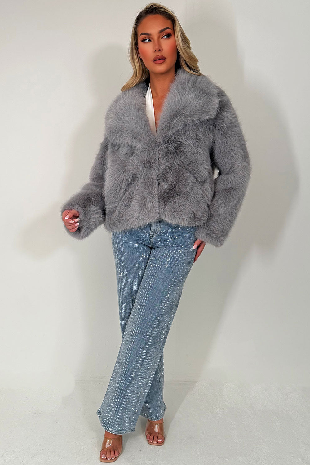styledup fur jacket for womens